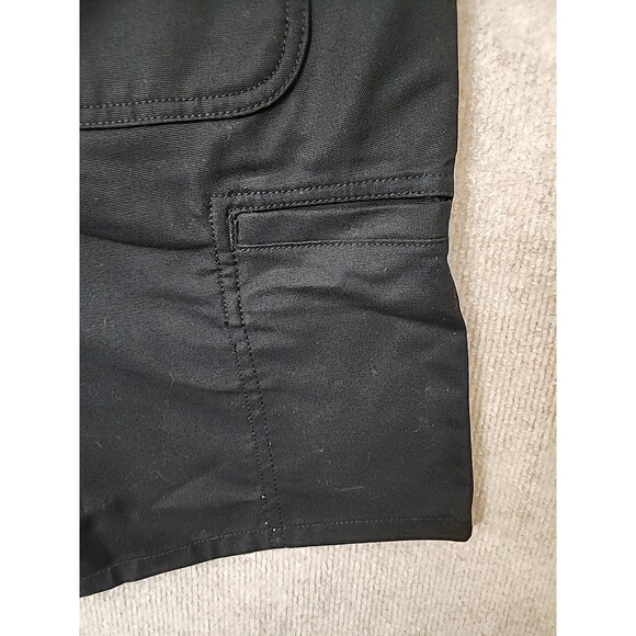 Carhartt Rugged Flex Loose Fit Canvas Work Shorts Womens 8 Black NEW - Picture 7 of 13